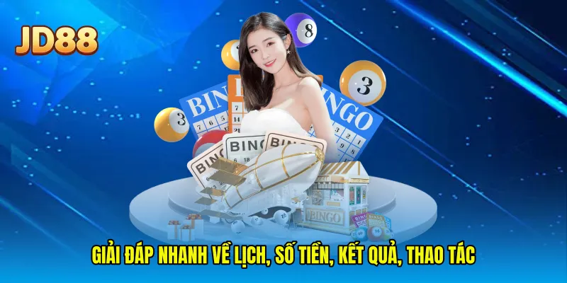 Giải đáp nhanh về lịch, số tiền, kết quả, thao tác